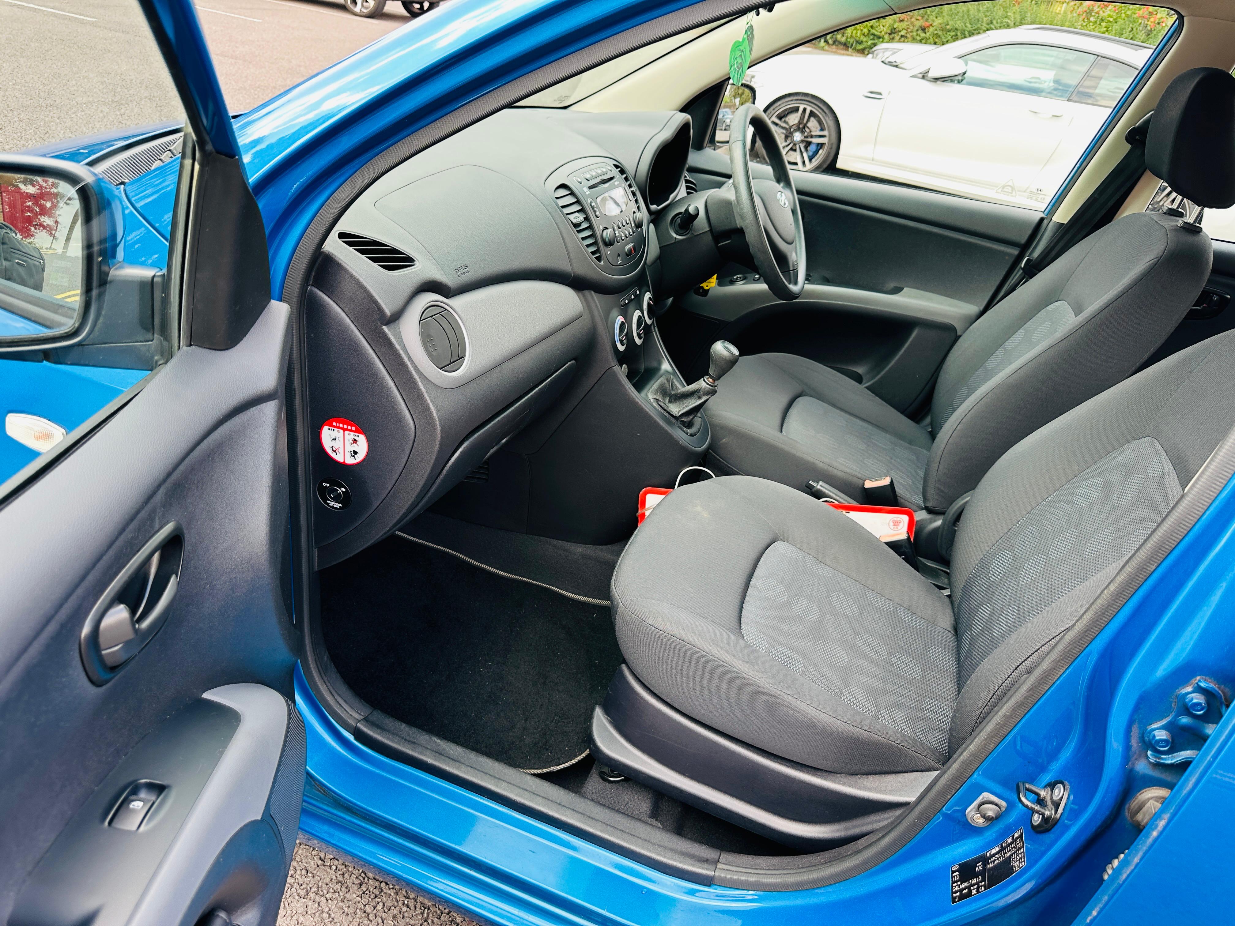 Hyundai i10 1.2 Comfort Hatchback 5dr Petrol Manual Euro 4 (77 bhp
